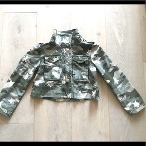 Gap Kids Camouflage Jacket for Girls